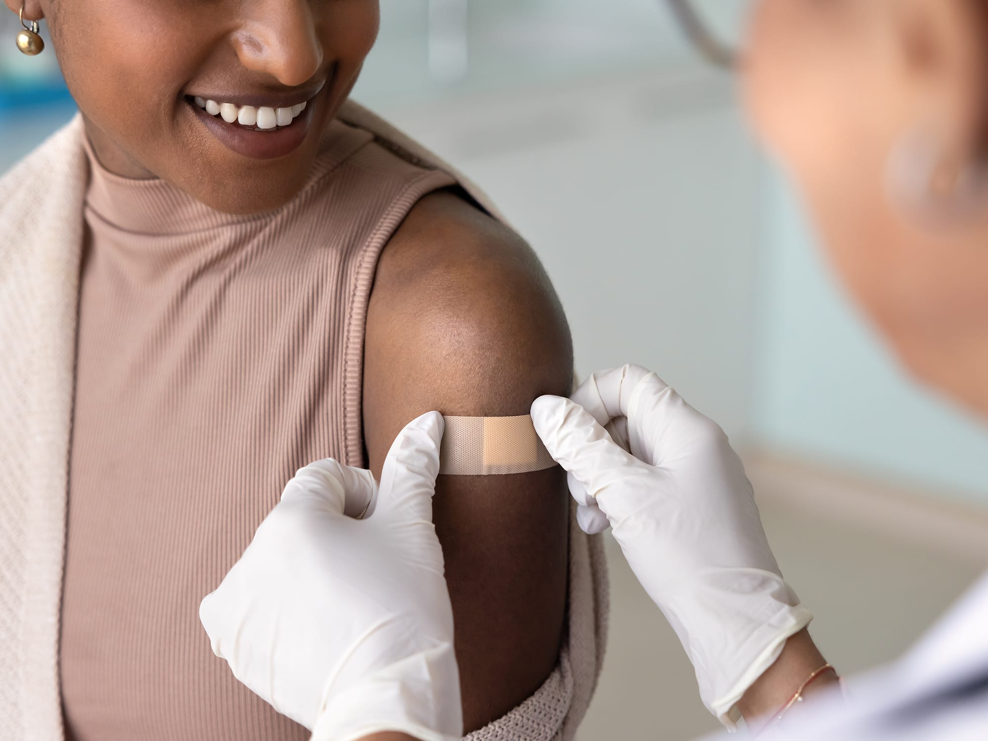 Intramuscular injection at GLOBAR