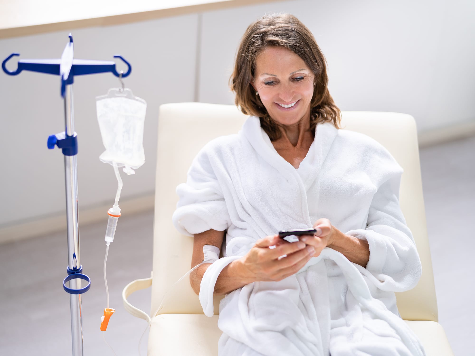 IV cocktail infusion at GLOBAR